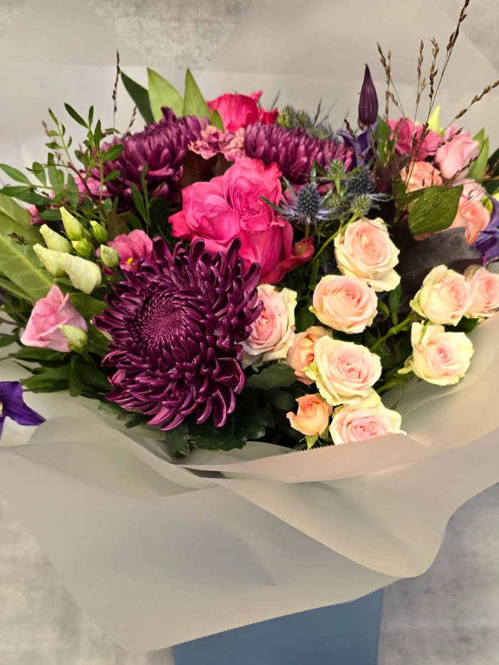 Mulberry Burst Hand-tied